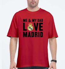 Load image into Gallery viewer, Love Real Madrid Oversized T-Shirt for Men-Red-Ektarfa.online
