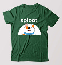 Load image into Gallery viewer, Sploot T-Shirt for Men-Bottel Green-Ektarfa.online
