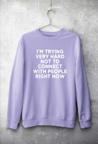 Schitts Creek Unisex Sweatshirt for Men/Women-Lavender-Ektarfa.online