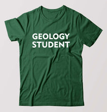 Load image into Gallery viewer, Geology Student T-Shirt for Men-Bottel Green-Ektarfa.online
