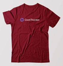 Load image into Gallery viewer, grant thornton T-Shirt for Men-Maroon-Ektarfa.online
