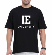 Load image into Gallery viewer, IE University Oversized T-Shirt for Men-Black-Ektarfa.online
