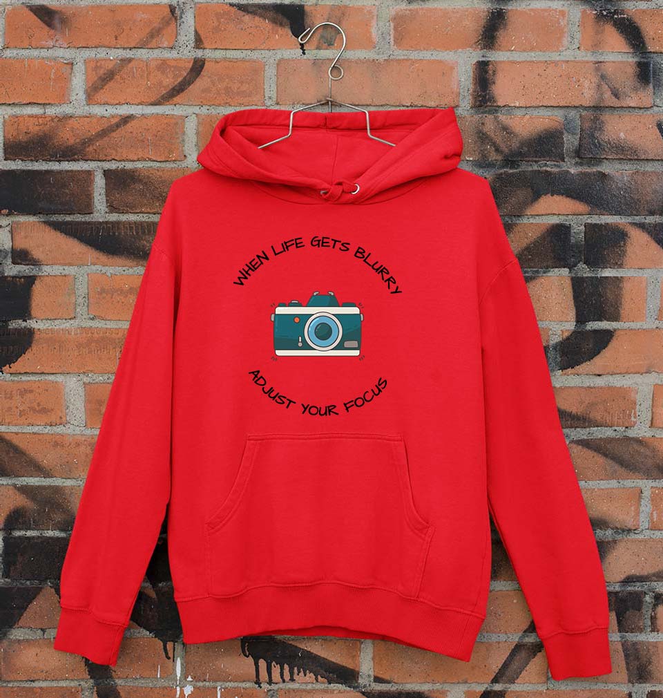 Life Photography Unisex Hoodie for Men/Women-Red-Ektarfa.online