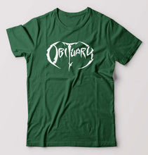 Load image into Gallery viewer, Obituary T-Shirt for Men-Bottel Green-Ektarfa.online
