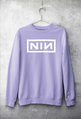 Nine Inch Nails Unisex Sweatshirt for Men/Women-Lavender-Ektarfa.online