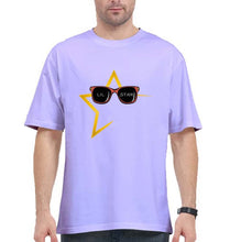 Load image into Gallery viewer, Lil Star Oversized T-Shirt for Men-Lavender-Ektarfa.online
