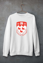 Load image into Gallery viewer, McGill University Unisex Sweatshirt for Men/Women-White-Ektarfa.online
