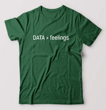 Load image into Gallery viewer, Data T-Shirt for Men-Bottel Green-Ektarfa.online
