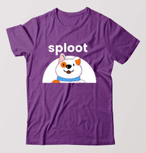 Load image into Gallery viewer, Sploot T-Shirt for Men-Purple-Ektarfa.online
