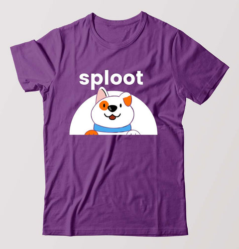Sploot T-Shirt for Men-Purple-Ektarfa.online