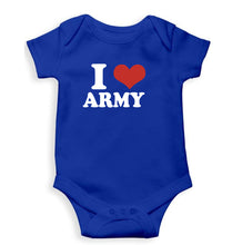 Load image into Gallery viewer, I Love Army Romper For Baby Boy/Girl-Royal Blue-Ektarfa.online
