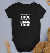 Load image into Gallery viewer, kurt angle it&#39;s true it&#39;s damn true Kids Romper For Baby Boy/Girl
