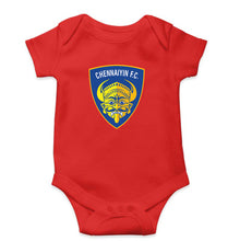 Load image into Gallery viewer, chennaiyin FC Romper For Baby Boy/Girl-Red-Ektarfa.online
