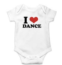 Load image into Gallery viewer, I LOVE DANCE Romper For Baby Boy/Girl-White-Ektarfa.online
