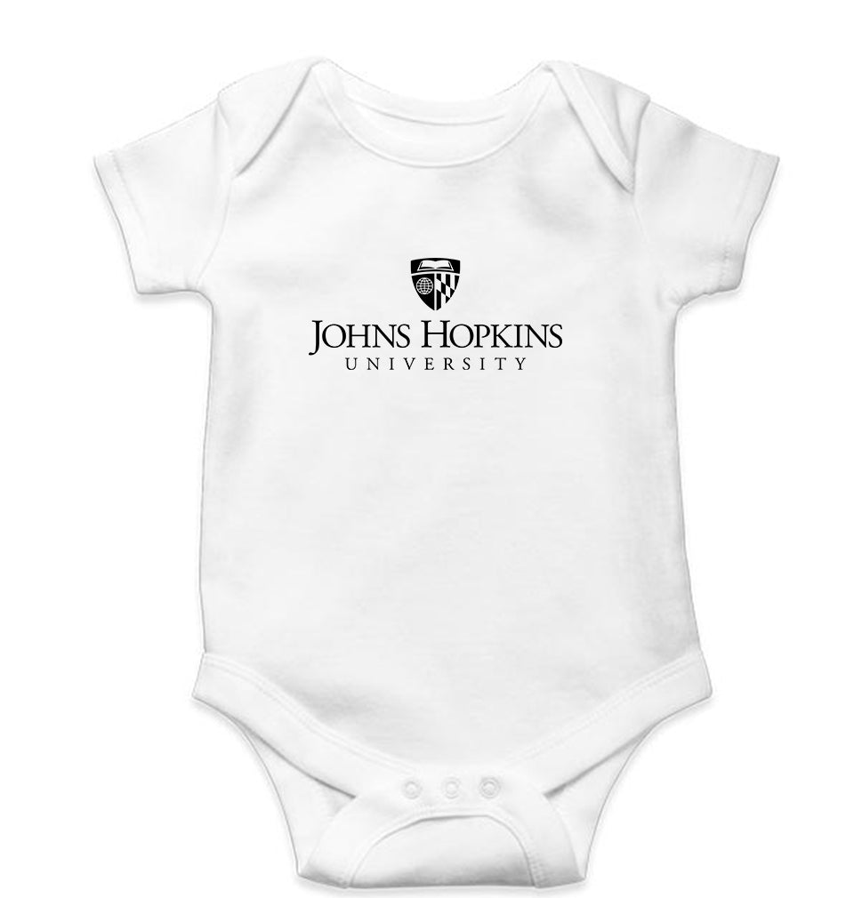 johns hopkins university Kids Romper For Baby Boy/Girl-White-Ektarfa.online