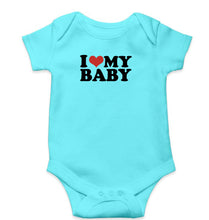 Load image into Gallery viewer, I LOVE MY BABY Romper For Baby Boy/Girl-Sky Blue-Ektarfa.online

