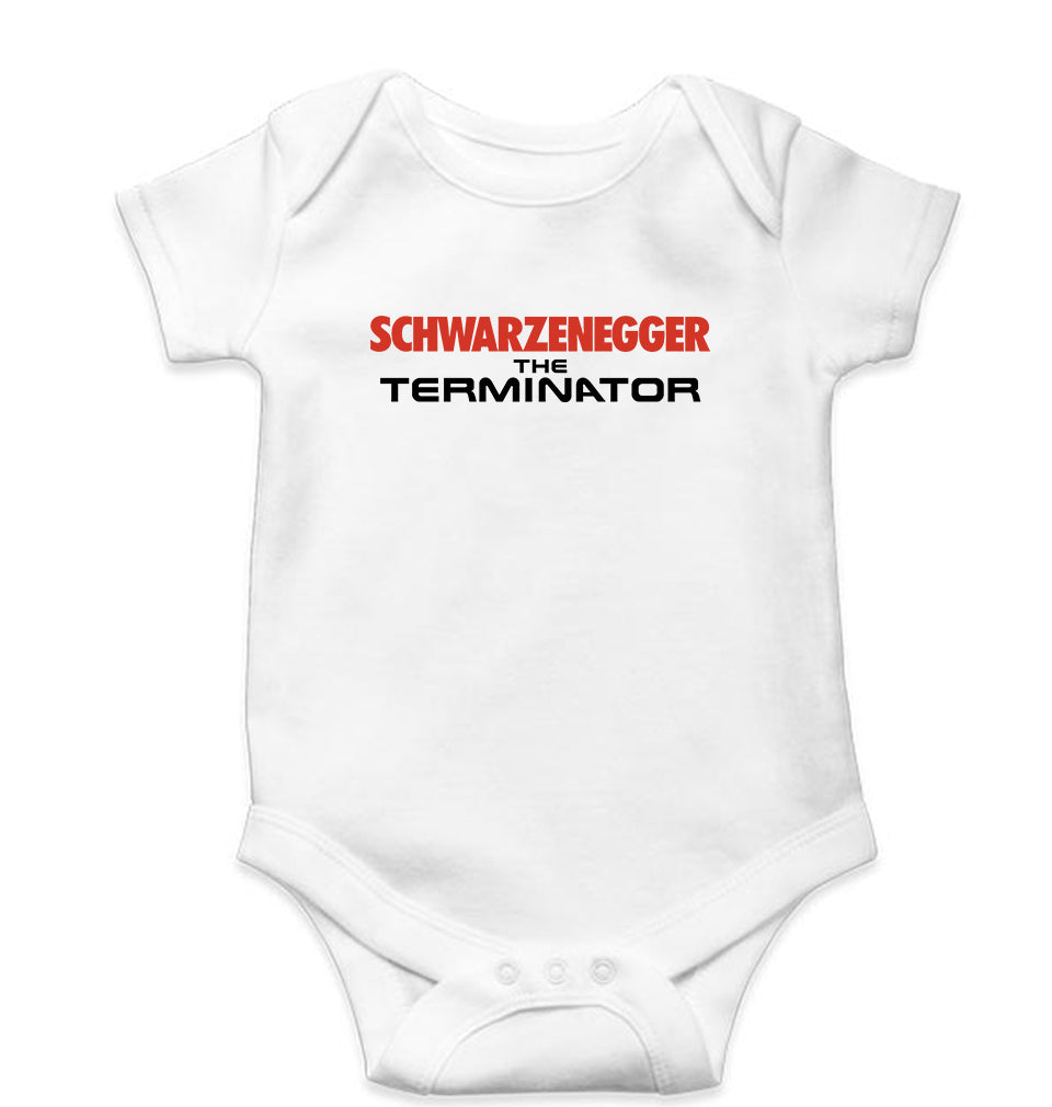 terminator Romper For Baby Boy/Girl-White-Ektarfa.online