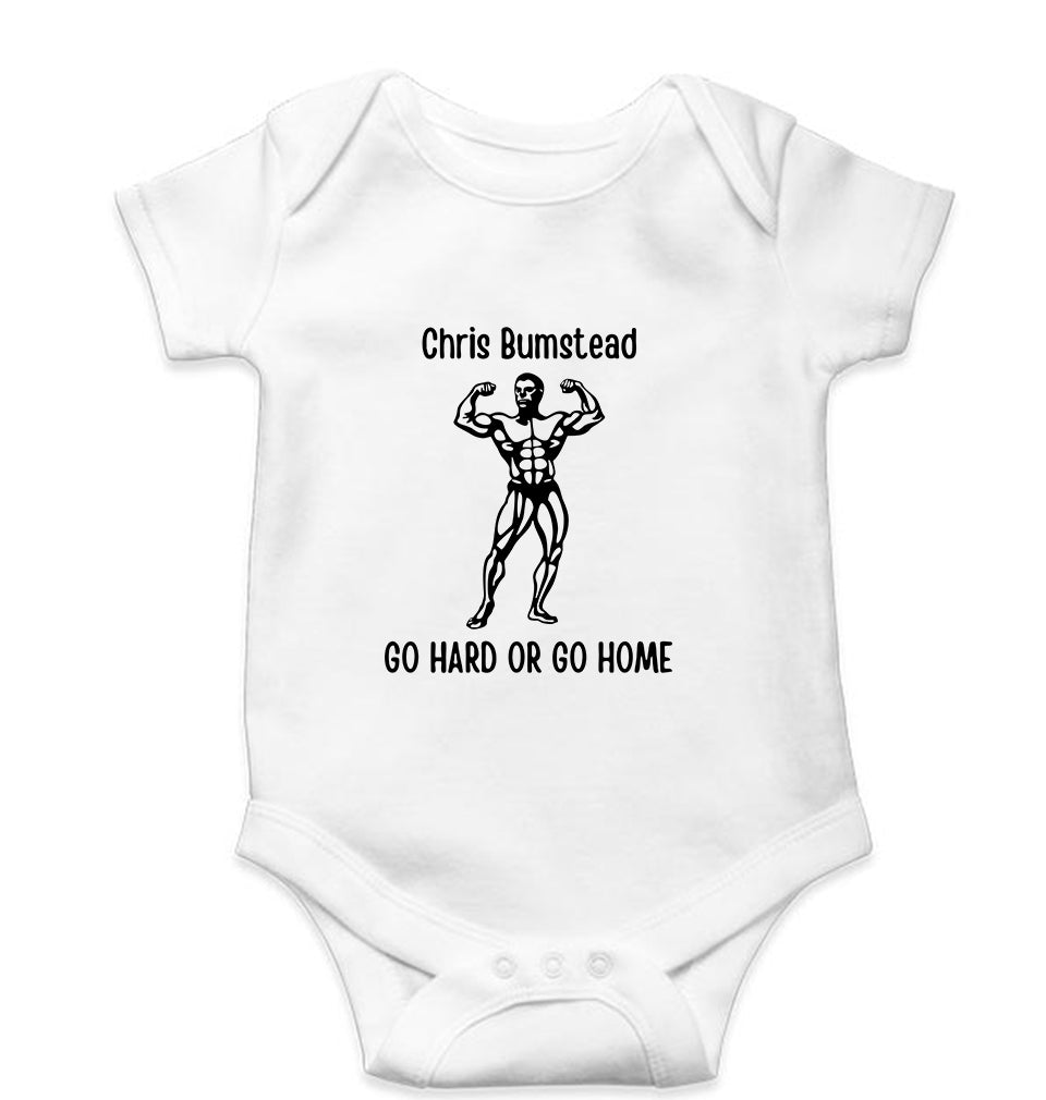 Chris Bumstead - CBUM Kids Romper For Baby Boy/Girl-White-Ektarfa.online