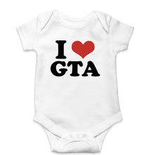Load image into Gallery viewer, I LOVE GTA Romper For Baby Boy/Girl-White-Ektarfa.online
