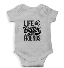 Load image into Gallery viewer, life is better with friends Kids Romper For Baby Boy/Girl
