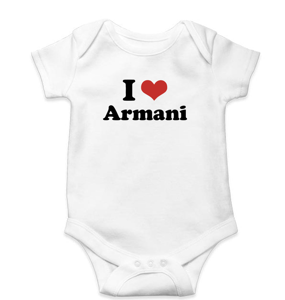 I Love Armani Romper For Baby Boy/Girl