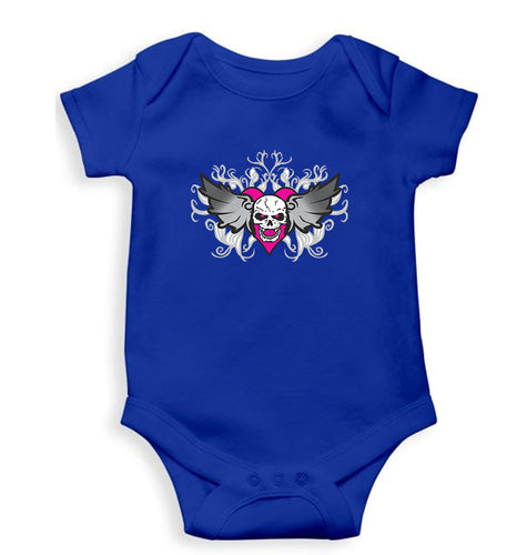 Bret Hitman Hart Romper For Baby Boy/Girl-Royal Blue-Ektarfa.online
