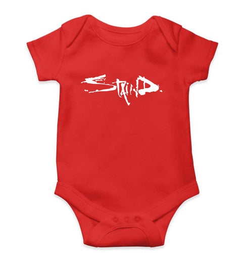 Staind Romper For Baby Boy/Girl-Red-Ektarfa.online