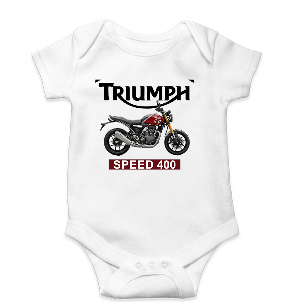 Triumph Speed 400 Romper For Baby Boy/Girl