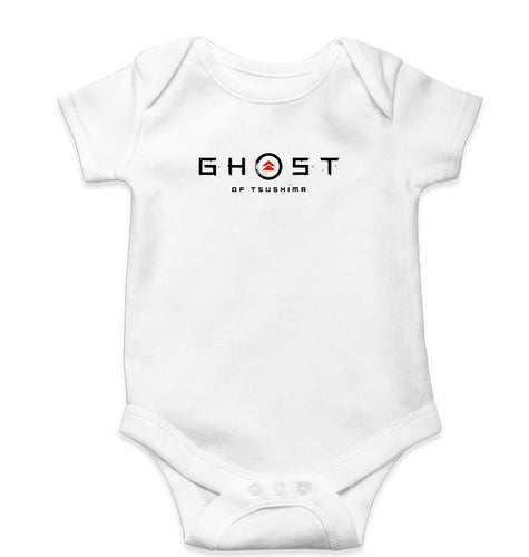 Ghost of Tsushima Romper For Baby Boy/Girl-White-Ektarfa.online