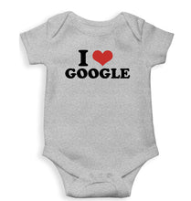 Load image into Gallery viewer, I LOVE GOOGLE Romper For Baby Boy/Girl-Grey-Ektarfa.online
