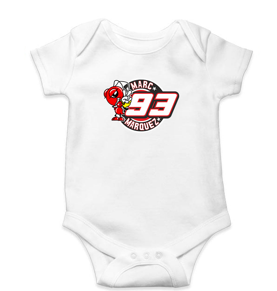marc marquez Romper For Baby Boy/Girl-White-Ektarfa.online