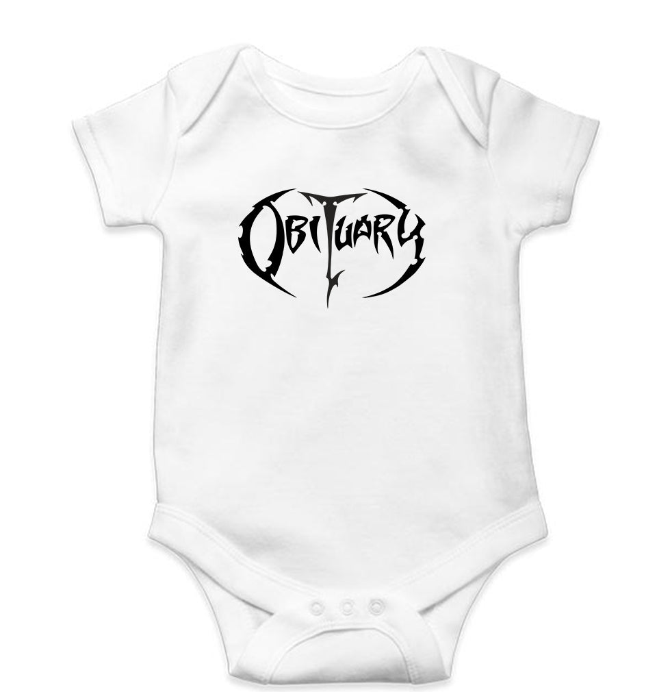Obituary Romper For Baby Boy/Girl-White-Ektarfa.online