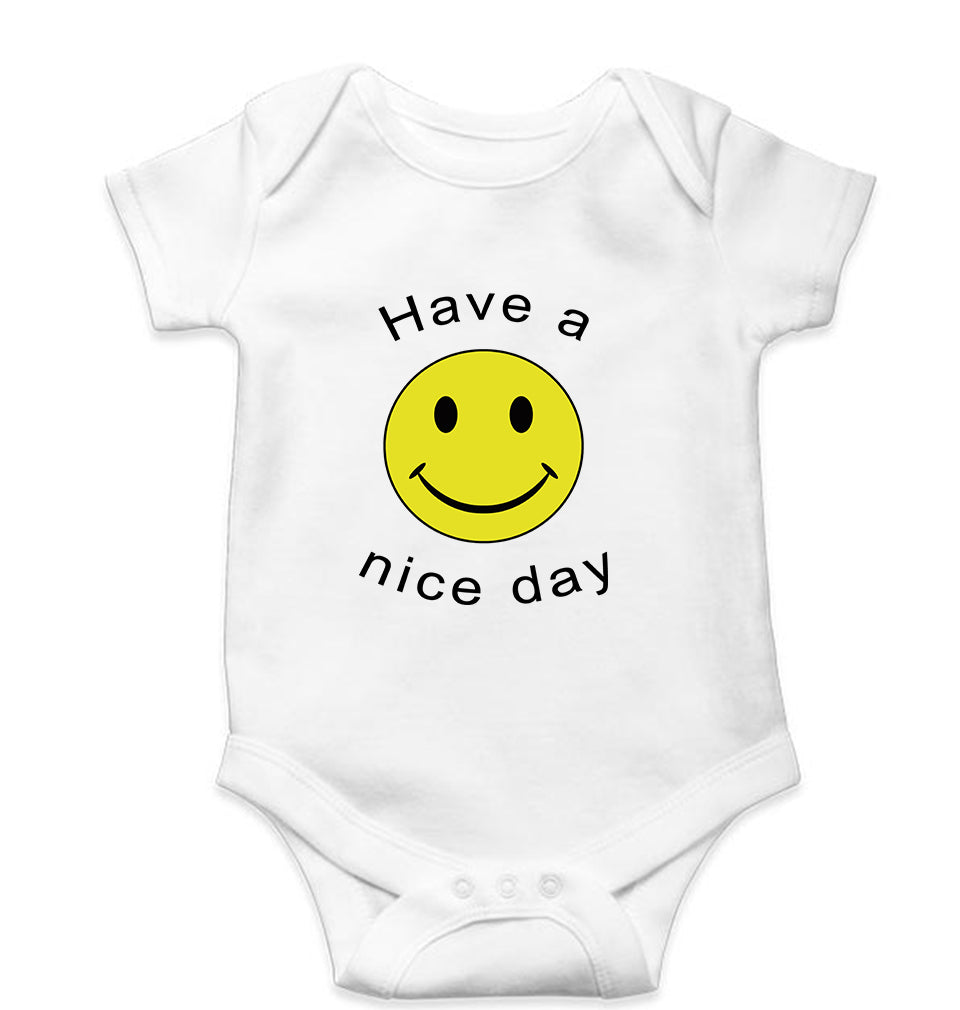 Nice Day Emoji Kids Romper For Baby Boy/Girl