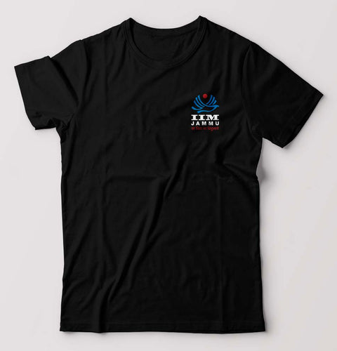 IIM Jammu T-Shirt for Men-Black-Ektarfa.online