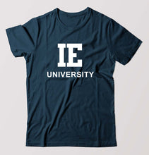 Load image into Gallery viewer, IE University T-Shirt for Men-Petrol Blue-Ektarfa.online
