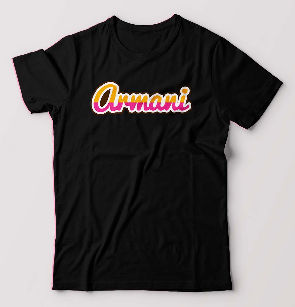 Armani T-Shirt for Men-Black-Ektarfa.online