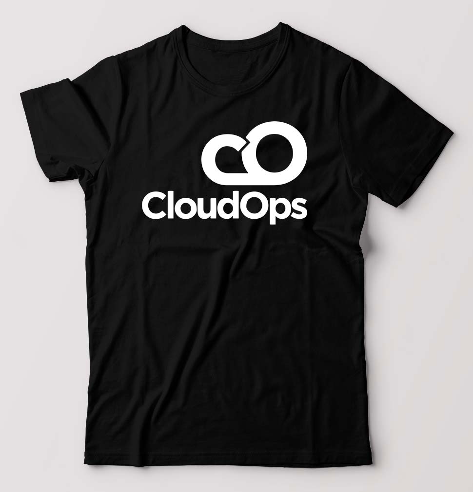 CloudOps T-Shirt for Men-Black-Ektarfa.online