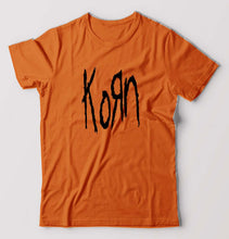 Load image into Gallery viewer, Korn T-Shirt for Men-Orange-Ektarfa.online
