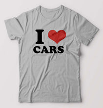 Load image into Gallery viewer, I LOVE CARS T-Shirt for Men-Grey Melange-Ektarfa.online

