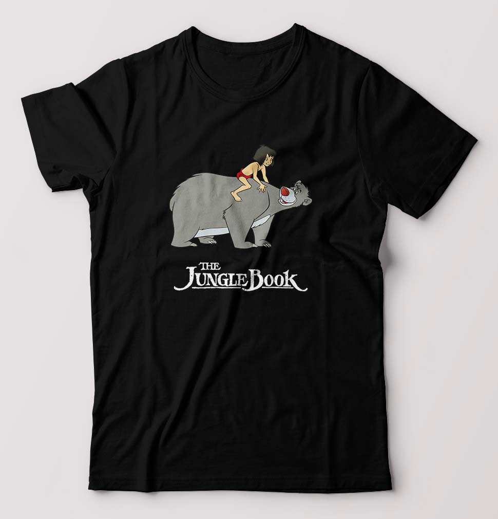 jungle book T-Shirt for Men-Black-Ektarfa.online