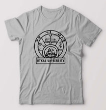 Load image into Gallery viewer, utkal university T-Shirt for Men-Grey Melange-Ektarfa.online
