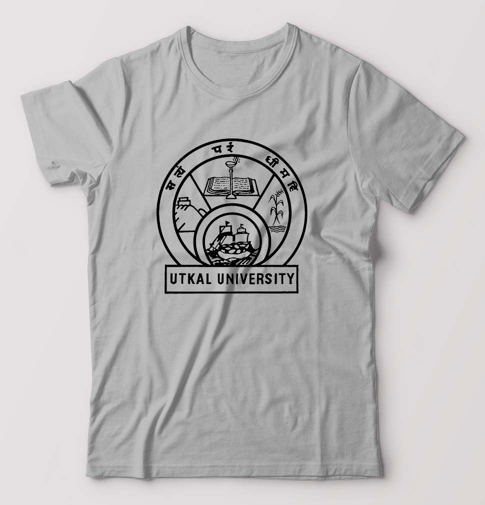 utkal university T-Shirt for Men-Grey Melange-Ektarfa.online