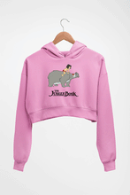 Load image into Gallery viewer, jungle book Crop HOODIE FOR WOMEN-Light Baby Pink-Ektarfa.online
