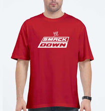 Load image into Gallery viewer, smackdown Oversized T-Shirt for Men-Red-Ektarfa.online

