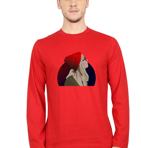 sabrina carpenter Full Sleeves T-Shirt for Men-red-Ektarfa.online