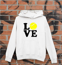 Load image into Gallery viewer, Love Tennis Unisex Hoodie for Men/Women-White-Ektarfa.online
