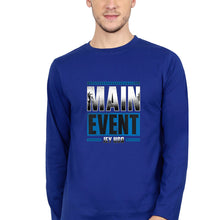 Load image into Gallery viewer, jey uso Full Sleeves T-Shirt for Men-royal blue-Ektarfa.online
