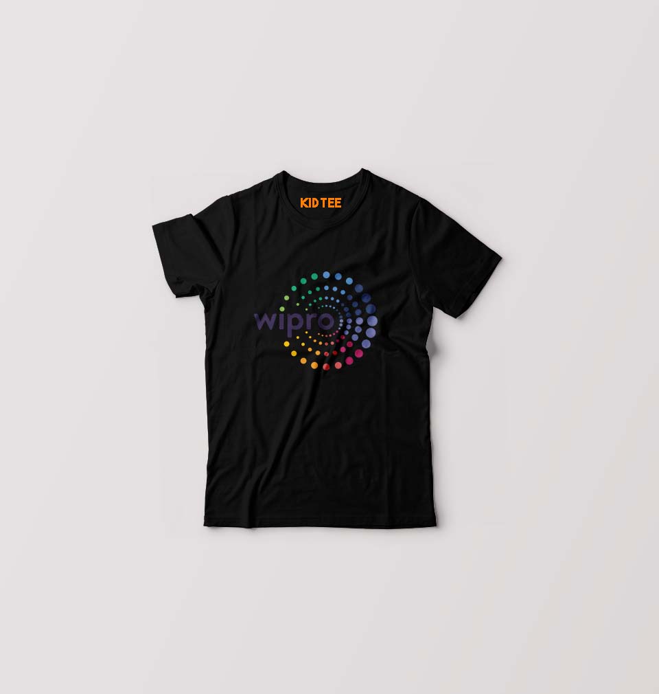 Wipro T-Shirt for Boy/Girl-Black-Ektarfa.online