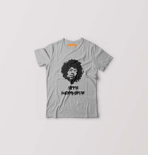 Load image into Gallery viewer, Jimi Hendrix Kids T-Shirt for Boy/Girl-Grey-Ektarfa.online
