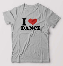 Load image into Gallery viewer, I LOVE DANCE T-Shirt for Men-Grey Melange-Ektarfa.online

